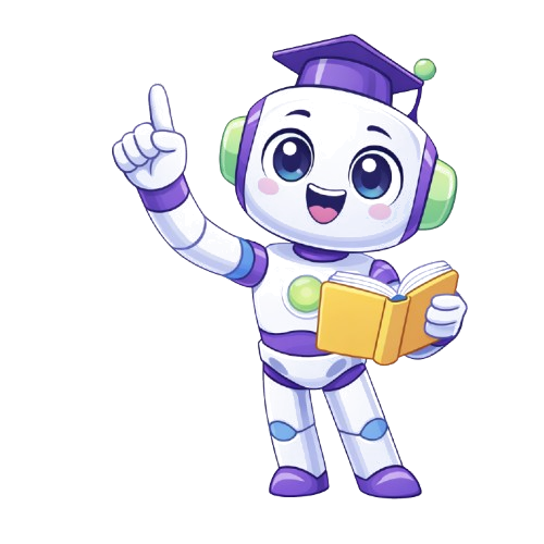 Робот-эксперт с книгой